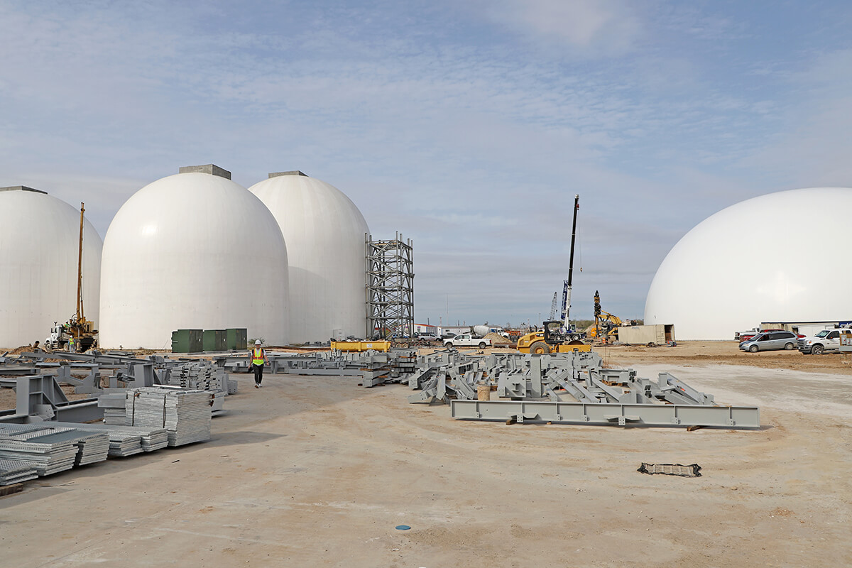 Cement Distribution Terminal - Port of Houston | CIVE - Design Build