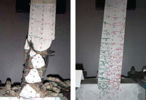 Bendable concrete durable during natural disasters