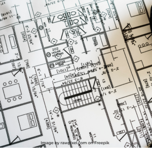 construction drawings, blueprints