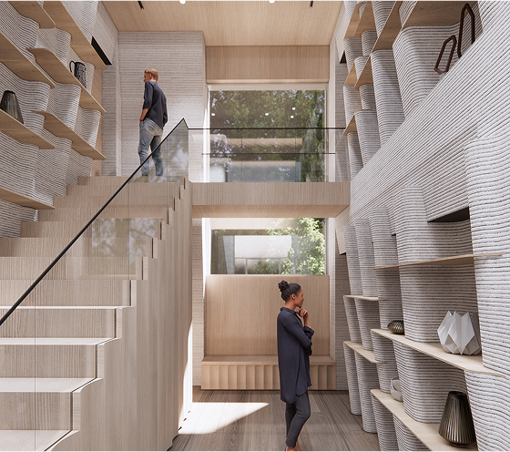 The first two-story 3D printed structure in North America